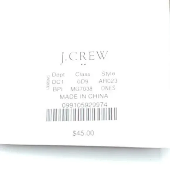 J Crew Factory Beaded Pineapple Earrings NWT! - Picture 3 of 8